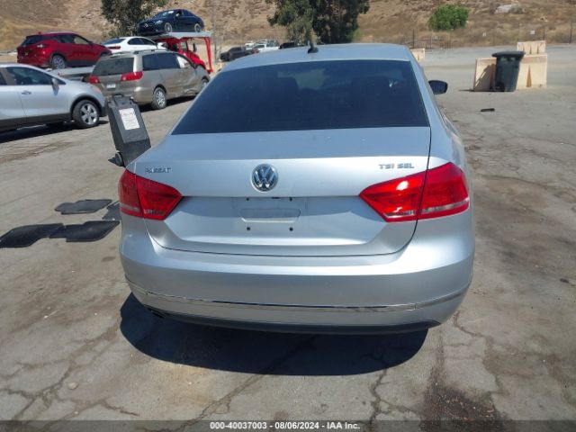 1VWCT7A39FC025506 Volkswagen Passat 1.8t Sel Premium