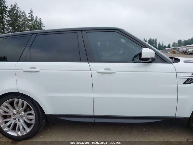 SALWR2VF5GA574566 Land Rover Range Rover Sport 3.0l V6 Supercharged Hse