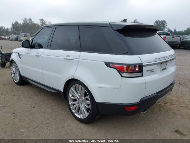 SALWR2VF5GA574566 Land Rover Range Rover Sport 3.0l V6 Supercharged Hse