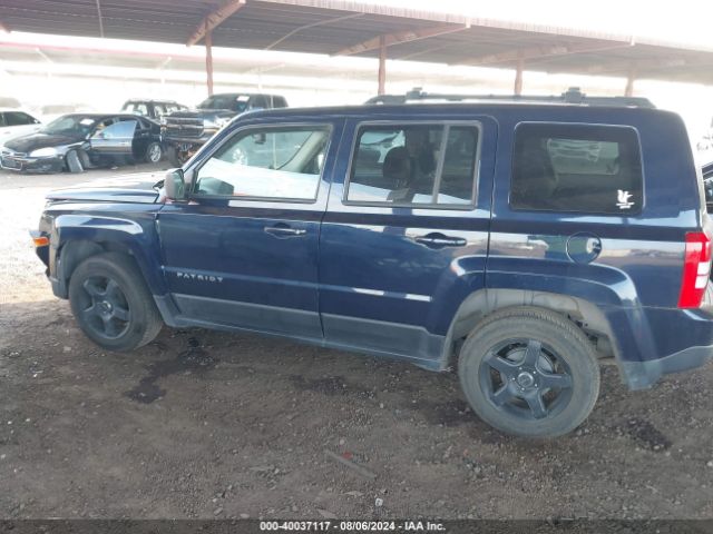 1C4NJPBB0HD202545 Jeep Patriot Sport Fwd