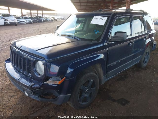 1C4NJPBB0HD202545 Jeep Patriot Sport Fwd