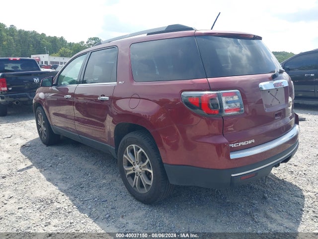 Продаж на аукціоні авто 2015 Gmc Acadia Slt-1, vin: 1GKKRRKDXFJ138168, номер лоту: 40037150