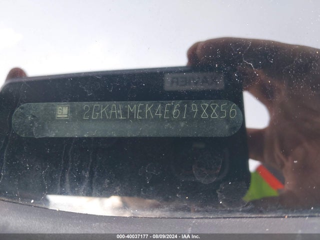 GMC Terrain Sle-1 2014 2GKALMEK4E6198856 Image 9