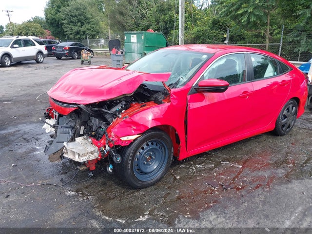 Honda Civic Lx 2017 2HGFC2F5XHH576087 Image 2