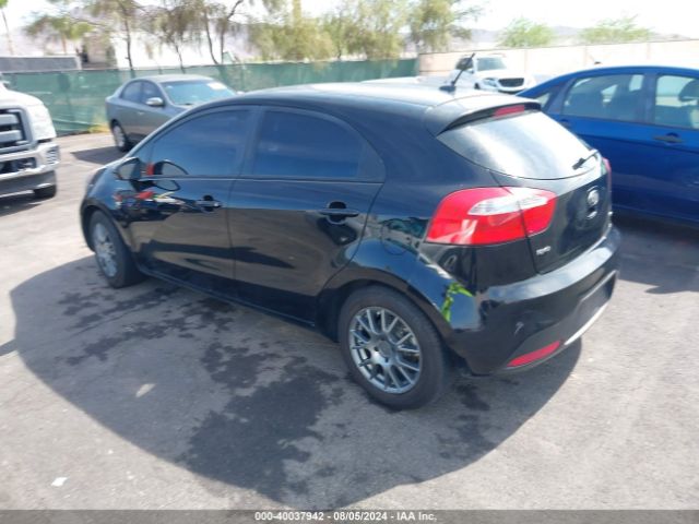 KNADM5A35E6360376 KIA RIO LX