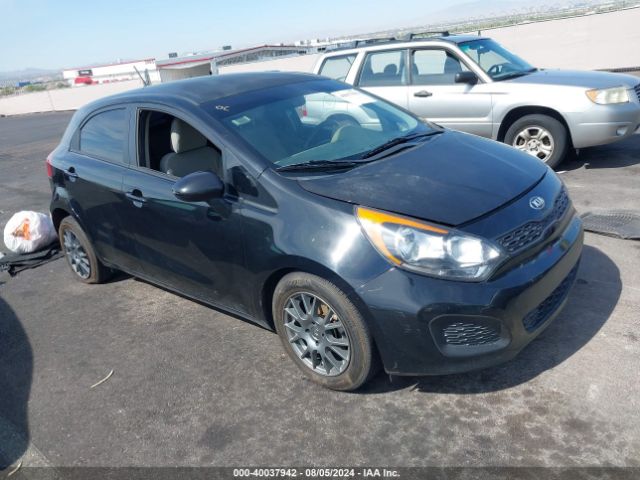 KNADM5A35E6360376 KIA RIO LX