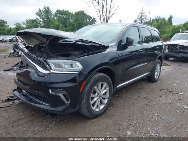 1C4RDJAG7MC852881 Dodge Durango Sxt Plus Awd