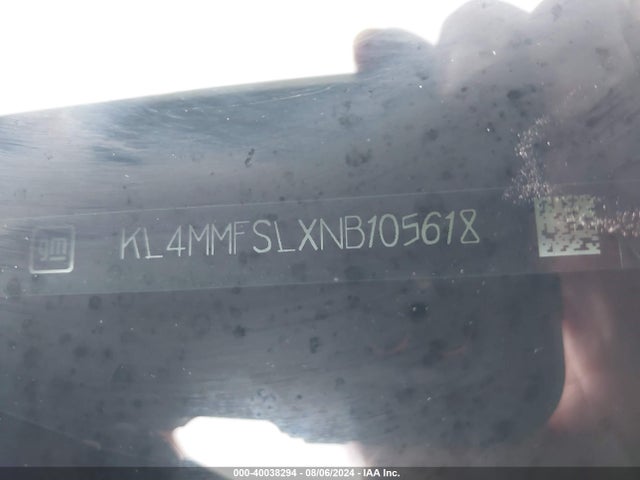 KL4MMFSLXNB105618 Buick Encore Gx Fwd Essence