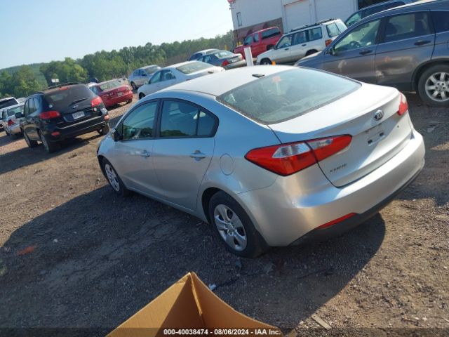KNAFK4A66E5252020 KIA FORTE LX
