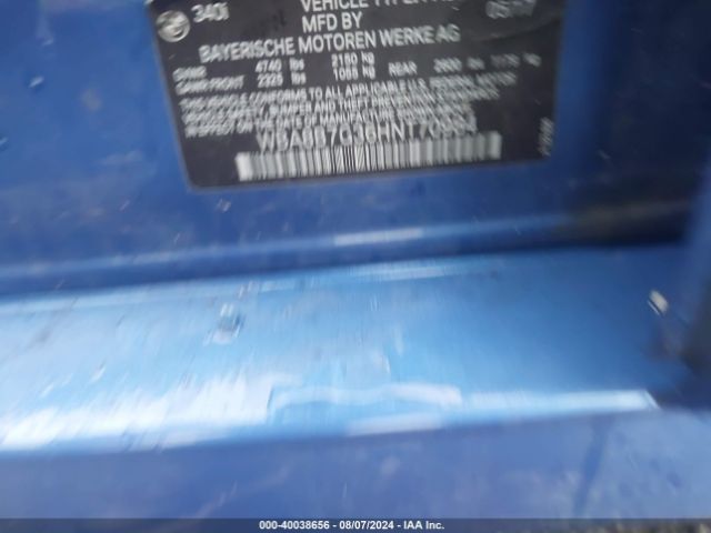 WBA8B7G36HNT70984 BMW 340i Xdrive
