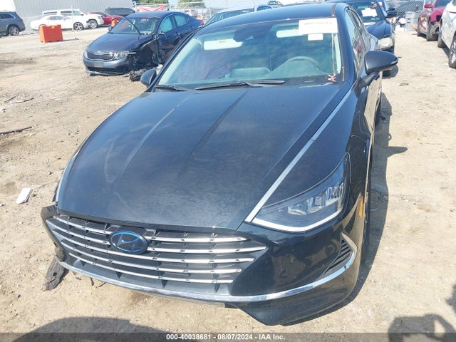Hyundai Sonata Blue 2021 KMHL24JJ3MA021426 Image 12