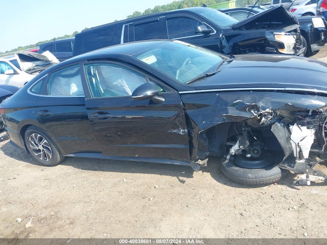 Hyundai Sonata Blue 2021 KMHL24JJ3MA021426 Image 13