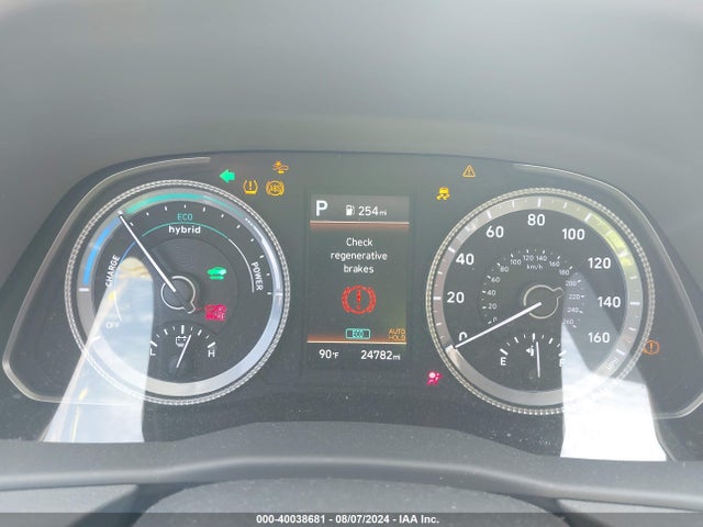 Hyundai Sonata Blue 2021 KMHL24JJ3MA021426 Image 7