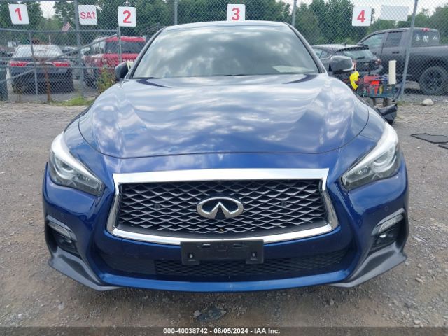 JN1FV7AR4KM800719 Infiniti Q50 3.0t Red Sport 400