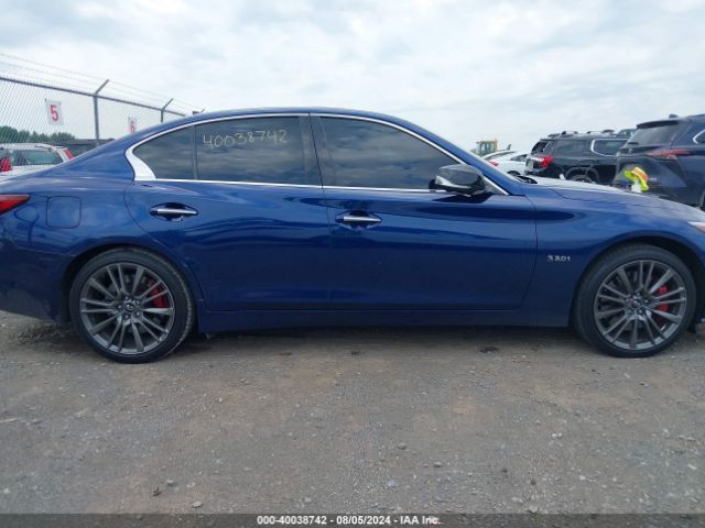 JN1FV7AR4KM800719 Infiniti Q50 3.0t Red Sport 400