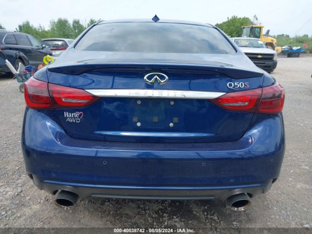 JN1FV7AR4KM800719 Infiniti Q50 3.0t Red Sport 400