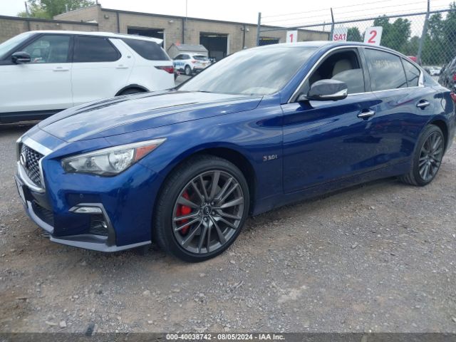 JN1FV7AR4KM800719 Infiniti Q50 3.0t Red Sport 400