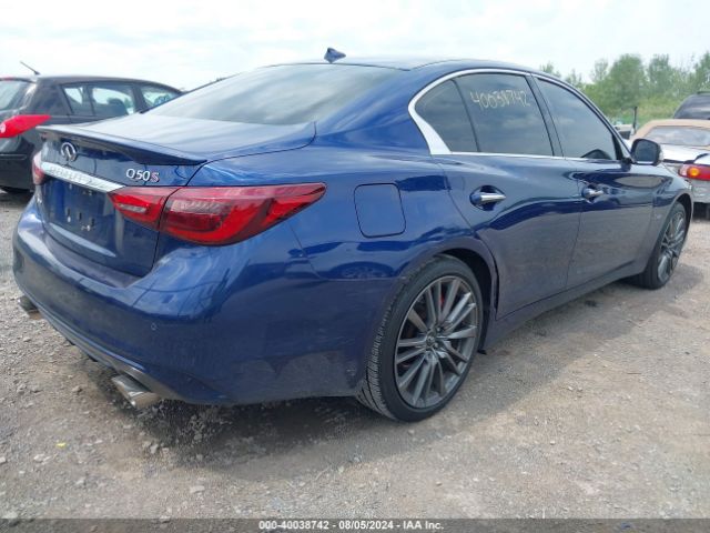 JN1FV7AR4KM800719 Infiniti Q50 3.0t Red Sport 400