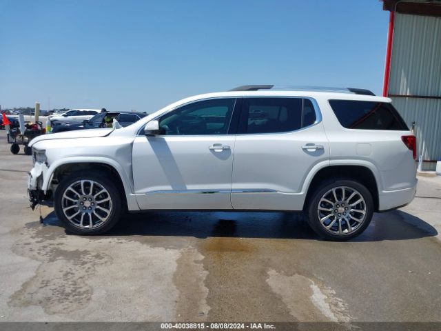 1GKKNPLS0MZ182482 GMC Acadia Fwd Denali