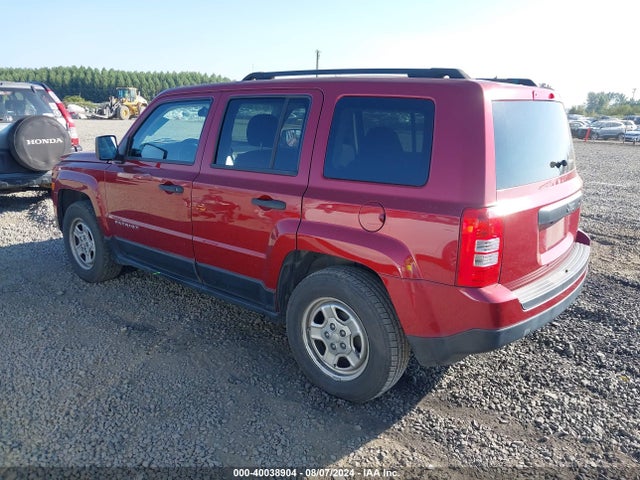 2012 Jeep Patriot Sport მანქანა იყიდება აუქციონზე, vin: 1C4NJPBA9CD683900, აუქციონის ნომერი: 40038904