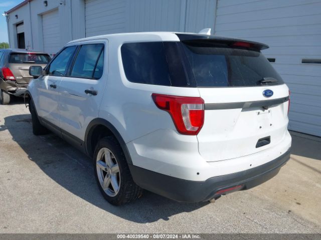 1FM5K8AR3GGD31664 Ford Utility Police Interceptor