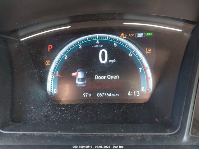Honda Civic Lx 2019 2HGFC2F65KH514550 Image 7