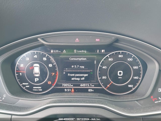 WA1BNAFY6J2168383 Audi Q5 2.0t Premium/2.0t Tech Premium