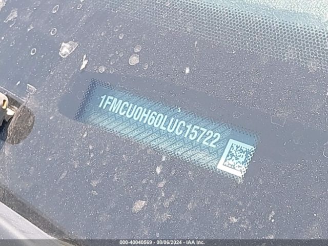 1FMCU0H60LUC15722 Ford ESCAPE SEL