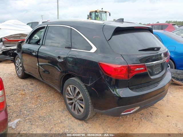 Acura Mdx Technology Package 2014 5FRYD4H49EB003461 Image 3