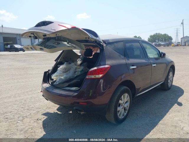 JN8AZ1MW7EW529534 Nissan MURANO S