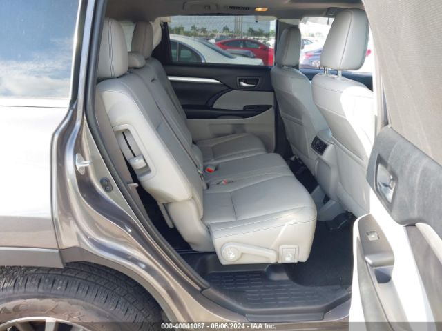 5TDJZRFH5JS898122 Toyota Highlander Xle