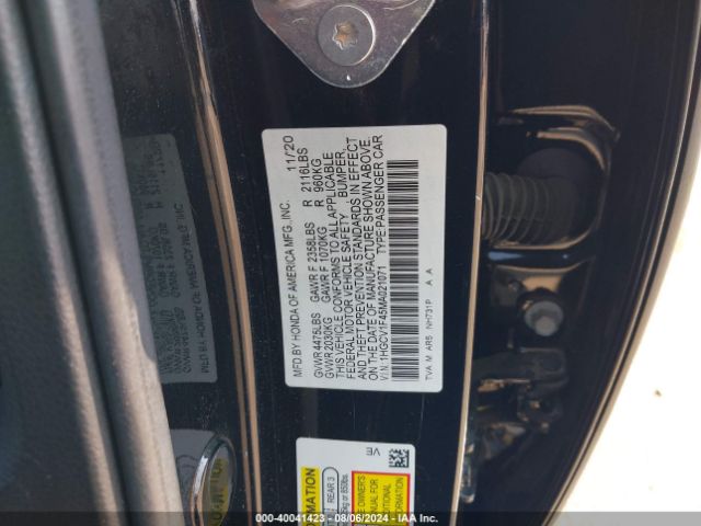 1HGCV1F45MA021071 Honda Accord Sport Special Edition