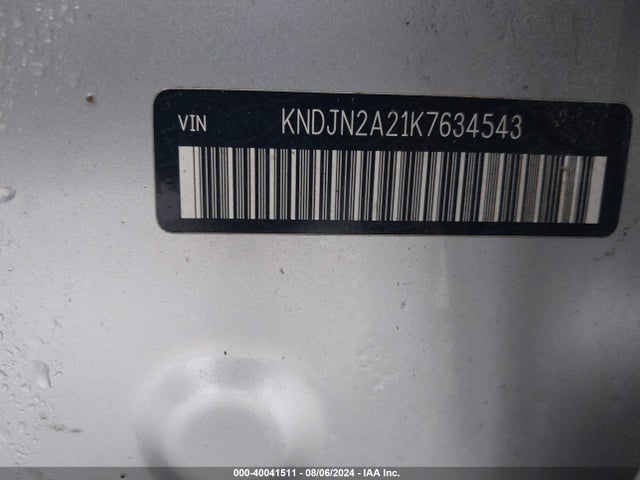 KIA Soul 2019 KNDJN2A21K7634543 Image 9