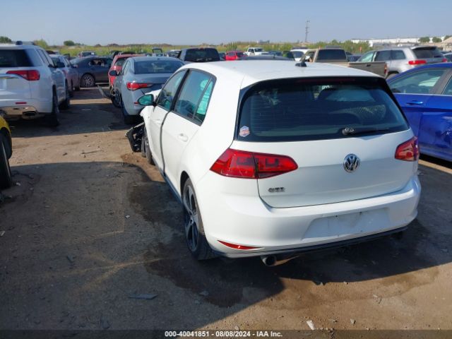 3VW4T7AU1HM029029 Volkswagen Golf Gti Autobahn 4-door/s 4-door/se 4-door/sport 4-door
