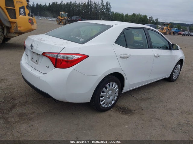Toyota COROLLA LE 2015 2T1BURHE6FC388710 Image 4