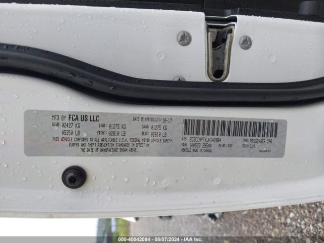 2C3CCAPTXJH142884 Chrysler 300