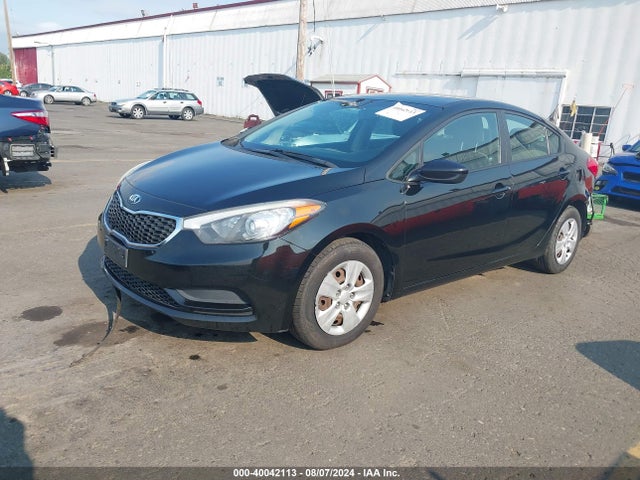 KIA FORTE LX 2014 KNAFK4A65E5138686 Image 2