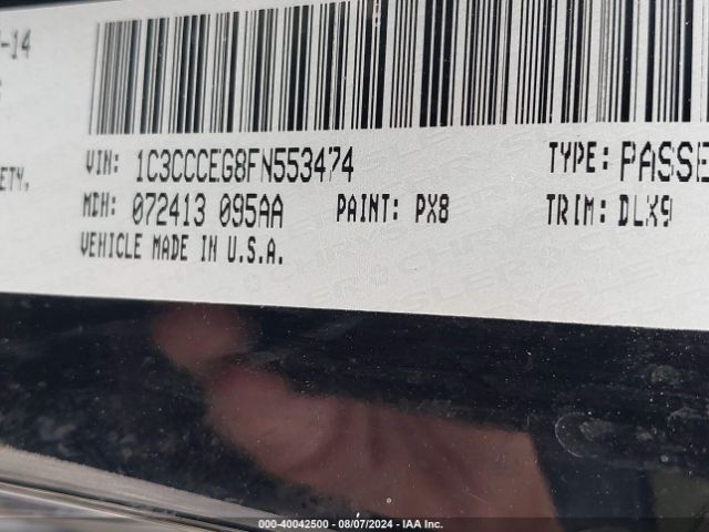 1C3CCCEG8FN553474 Chrysler 200 C