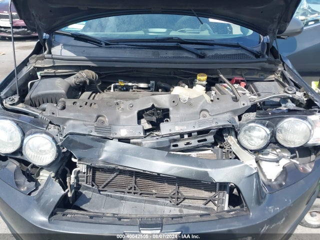 Chevrolet Sonic Lt Auto 2014 1G1JC5SG0E4108405 Image 10