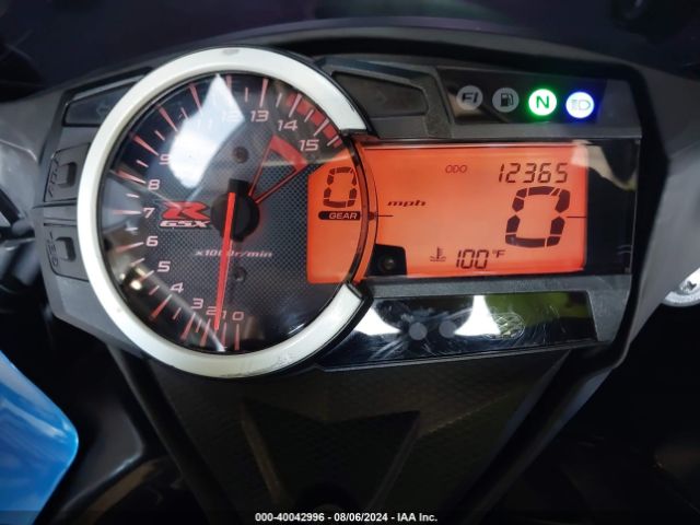 2012 SUZUKI GSX-R1000 JS1GT78A4C2100665 Photo 6