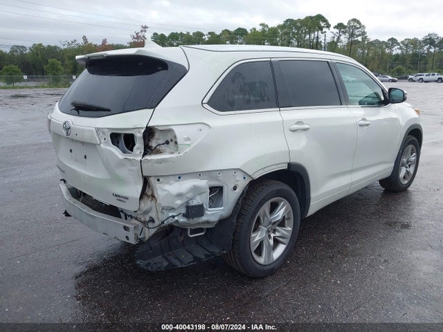 5TDDKRFH4GS254041 Toyota Highlander Limited V6