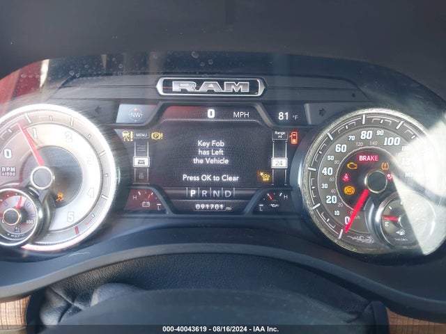 1C6SRFKM9MN596615 RAM 1500 Limited Longhorn  4x4 5'7 Box