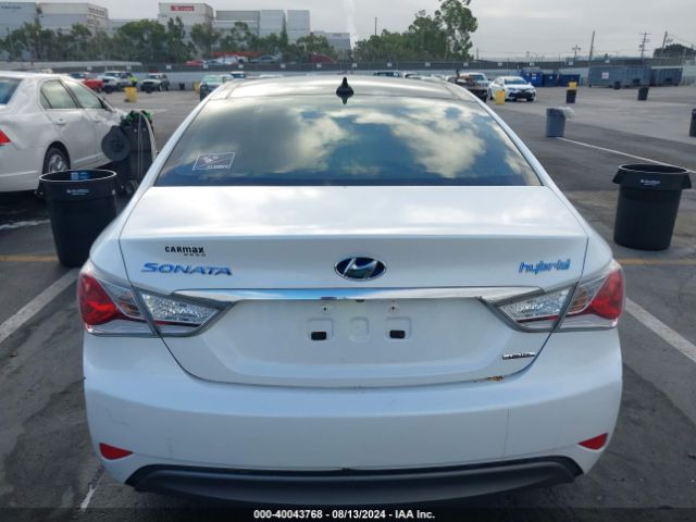 KMHEC4A48FA126174 Hyundai Sonata Hybrid Limited