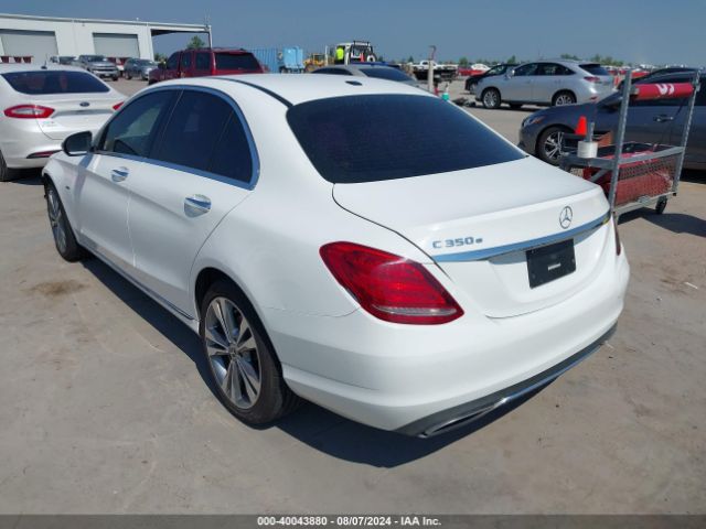 55SWF4HBXJU257707 Mercedes-Benz C 350E