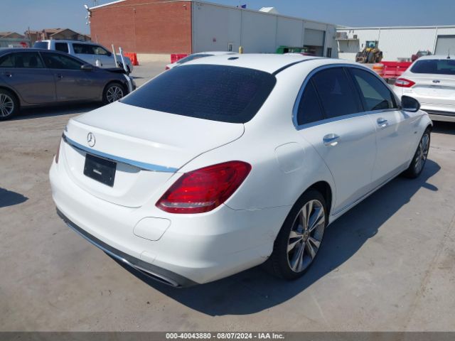 55SWF4HBXJU257707 Mercedes-Benz C 350E