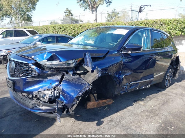 Acura Mdx Technology Package 2022 5J8YE1H47NL007830 Image 2