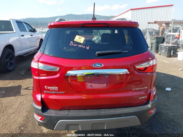 MAJ6S3KLXKC290638 Ford Ecosport Titanium