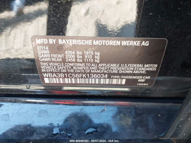 WBA3B1C56FK136034 BMW 320i