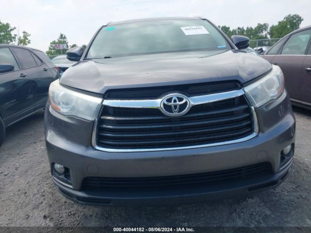 5TDJKRFH0GS244822 Toyota Highlander Xle V6
