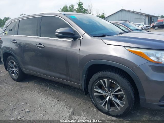 5TDJKRFH0GS244822 Toyota Highlander Xle V6